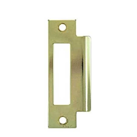 Marks Marks: 1.5 strike plate in polished brass MRK-9035-1/5-3